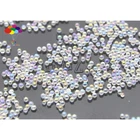 100000pcs 12g Glass WHITE AB Micro Beads small No Hole 0.6-0.8mm Nail Art Caviar