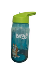 Bluey Flip Spout Water Bottle w/Carry Loop Sip Bottles 16 oz zak Designs