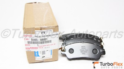 Toyota Yaris iA Scion iA 2016-2019 Genuine Front Brake Pad Set 04465 ...