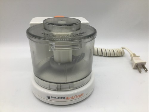 Vintage 1987 Black & Decker Small Handy Chopper Mincer HC20 Food Processor - Picture 2 of 20