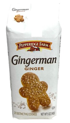 Pepperidge Farm Gingerman Ginger Cookies 5 oz