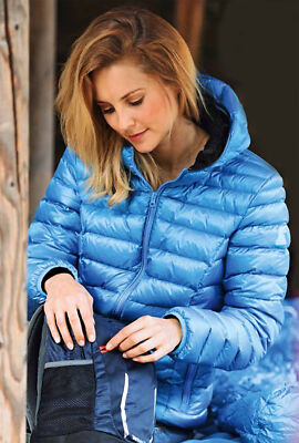 Alvivo Daunenjacke mit Kapuze Damen