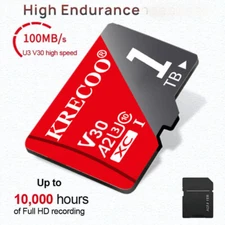 Ultra Micro SD Memory Card 128GB 256GB Class10 U3 Flash TF Card for Dash Cam Lot