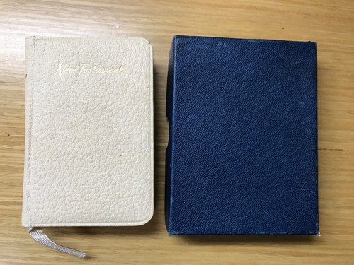 c1960 - The New Testament, OXFORD In box, Leather cover - Picture 2 of 11