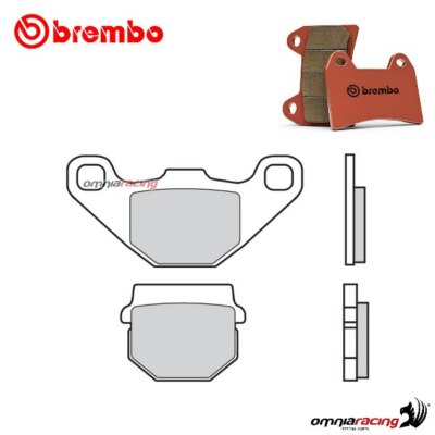Front Brake Pads Brembo SD for Derbi DXR250 Inverse 2004-2007