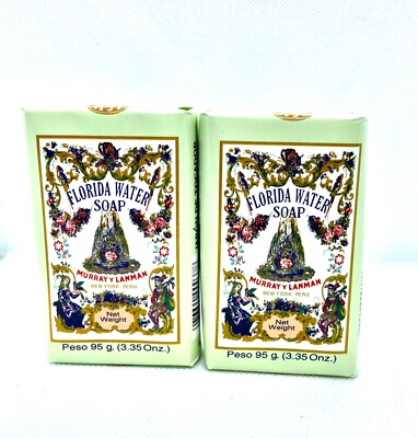 #ad #ad Florida Water Soap Lot of 2 by Murray and Lanman $13.49