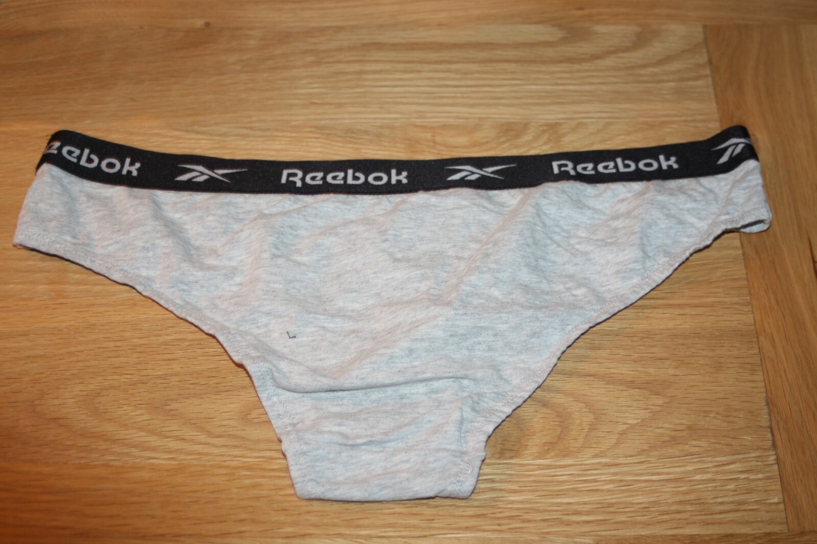 REEBOK BIKINI BRIEF UK MEDIUM in GREY eBay
