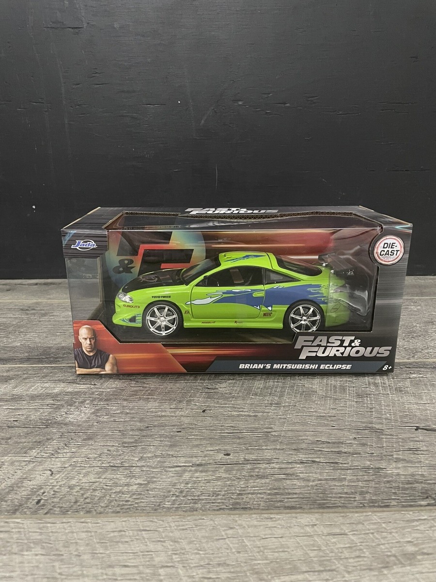 ミニカー FAST&FURIOUS MITSUBISHI ECLIPCE Amazon.com: Jada Fast & Furious 1:24 Brian's Mitsubishi