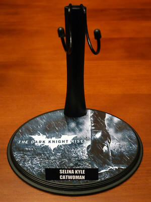CATWOMAN - SELINA KYLE - THE DARK KNIGHT RISES- BASE STAND CUSTOM 1/6 - HOT TOYS