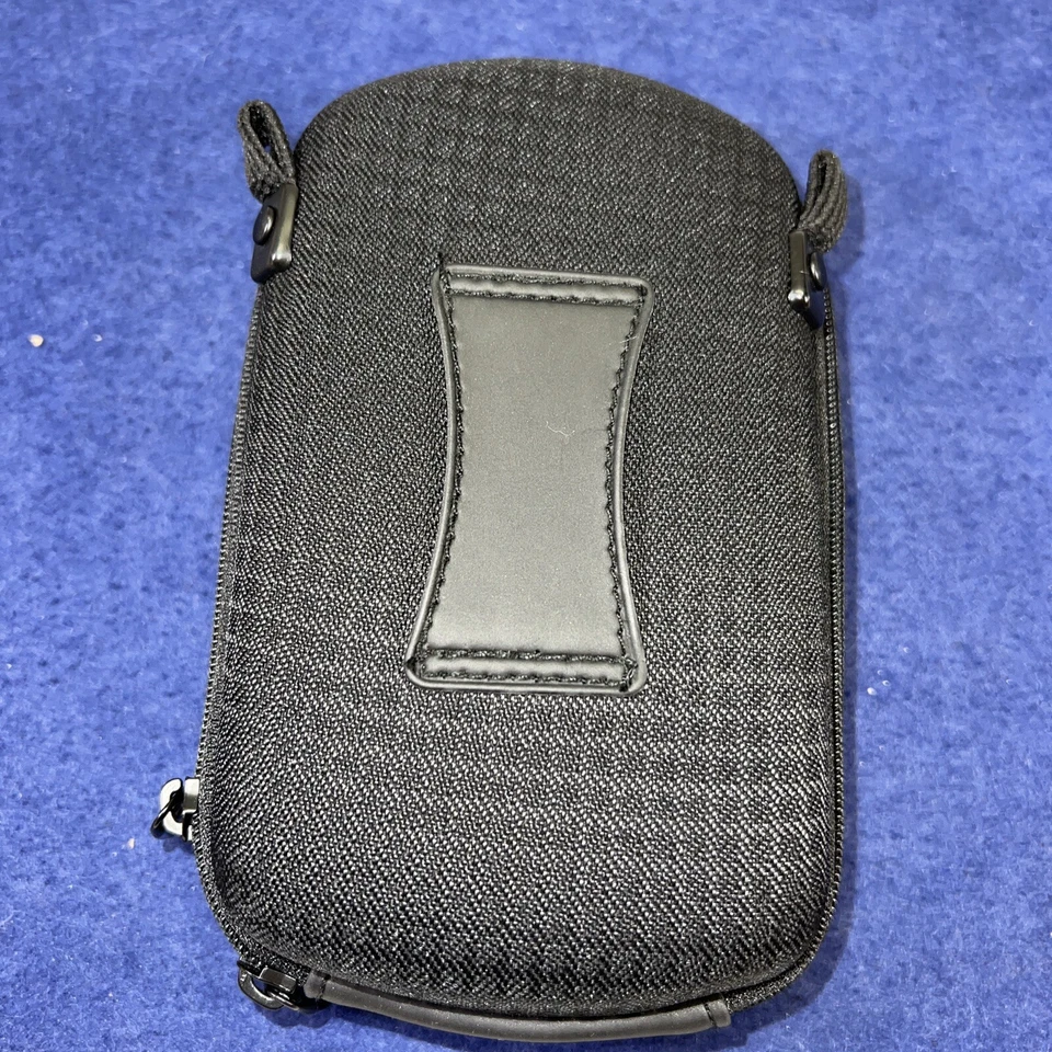 Vivitar DVR850 HD Camcorder Case Blue Black Semi-Hard Zipper 2.4" Pocket Travel - Image 3 of 4