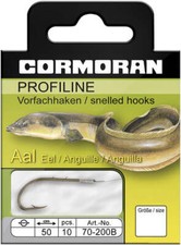 Cormoran Profiline Aalhaken Länge 50cm brün...