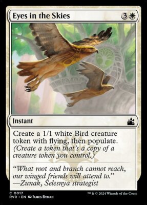 1x Eyes in the Skies NM Eng MTG - Ravnica Remastered