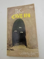 B.C. "CAVE IN" by JOHNNY HART (1973, CBS Publications) Comic Strip Humor