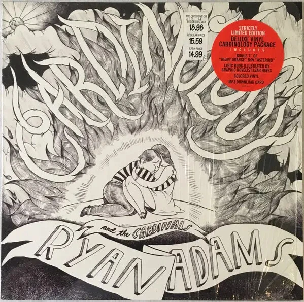 Ryan Adams & The Cardinals Cardinology LP Vinyle Rouge 7" Bonus GATEFOLD - Photo 1/1