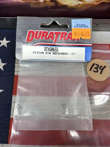 DURATRAX DTXG0655 Piston Pin Retainers 2pc. - Picture 3 of 3