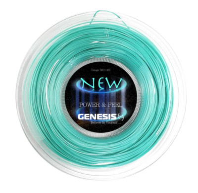 18G GENESIS NEW 660FT/200MT TENNIS STRING REEL 1.20MM MINT