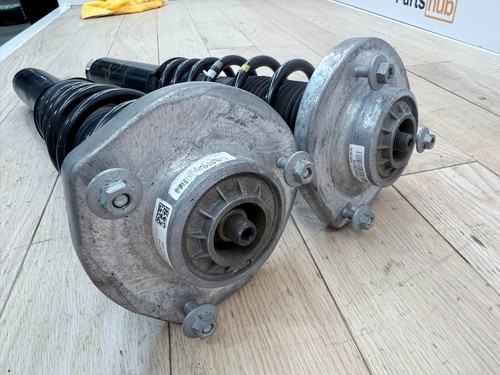 2015 PORSCHE CAYMAN FRONT LEFT & RIGHT SUSPENSION SHOCK STRUT SET OEM #0441 - Picture 5 of 7