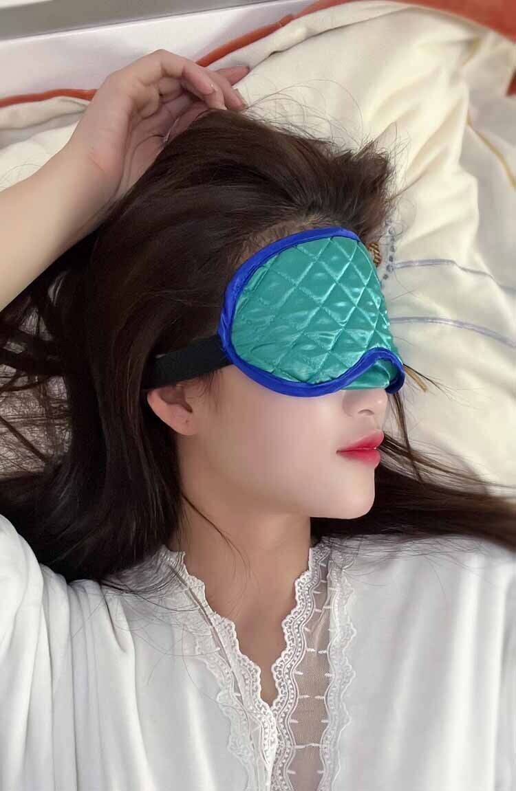 One Piece Navy Admiral Aokiji Kuzan Blue Pheasant Sleep Eye Mask