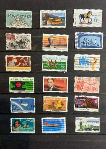 All Different US Stamp Collection Including Many Old Classic Stamps #237, #286 - Bild 11 von 11