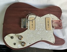 Loaded Telecaster Style Electric Guitar Body - P90s