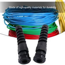 High Quality Cable Glands Plastic Waterproof IP67 Black Or White Easy To Tighten