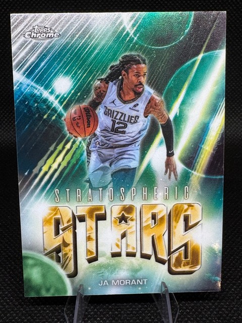 2025-26 Topps Chrome Update #ST-16 Ja Morant Stratospheric Stars