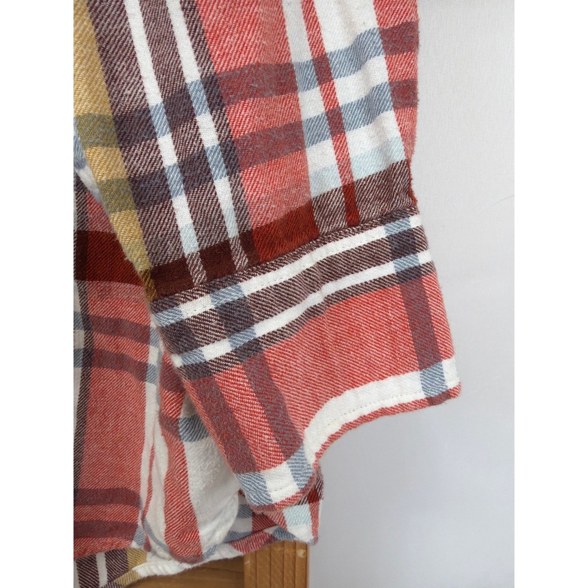 OOAK Handmade RIGHTS  Altered Flannel Shirt by Wanders Edge  Size 2XL View 3