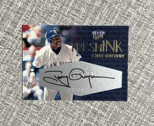 Tony Gwynn 2000 Fleer Ultra MLB Fresh Ink Auto Autograph Padres /250