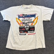 Vintage 1994 Joe Amato NHRA Drag Racing T-Shirt XL Delta USA Keystone