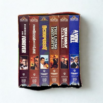MGM/UA Home Video The James Bond Collection 007 Volume 3 VHS Box Set Espionage