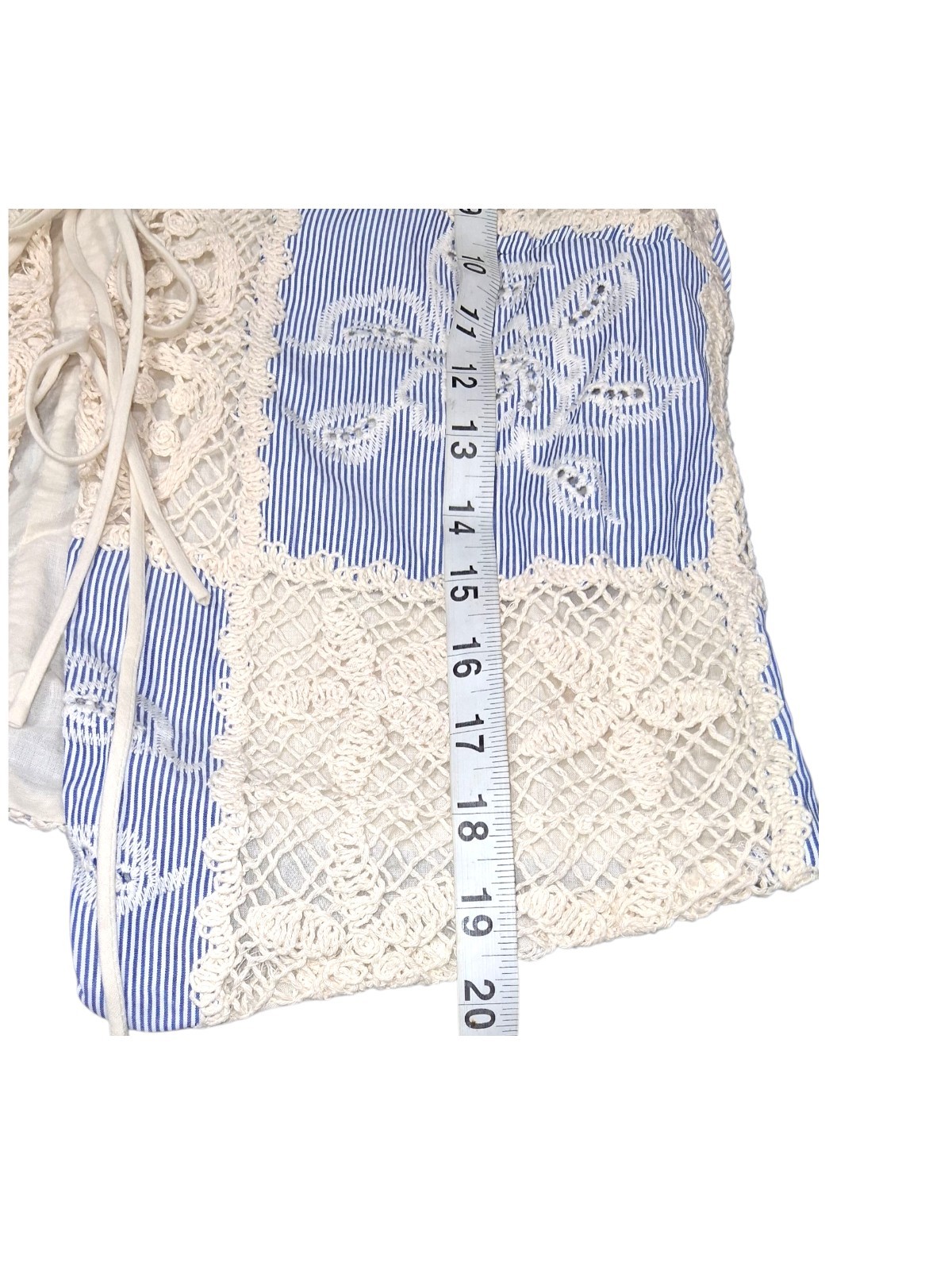 Sofie The label Embroidered Patch Work Vest Quilt… - image 2