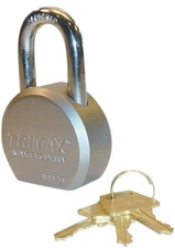 Trimax Maximum Security Round Padlock with 1.25" Shackle
