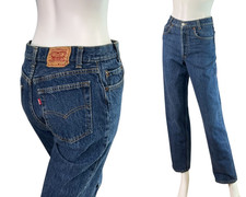 Levi's Vintage 701 Student Fit 90s Jeans MADE IN USA 27 x 31 (Actual 25 x 29)