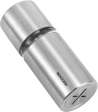 Vucchini Muskatnuss Mühle, Gewürzmühle Aus Edelstahl, Geeignet Für Myristica, Mu