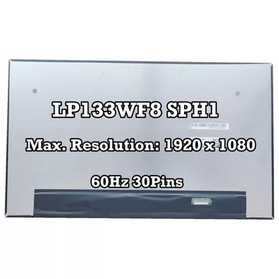 100% sRGB LP133WF8 SPH1 1920x1080 LCD LED Screen Panel IPS EDP New Replacement