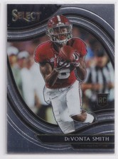 2021 PANINI CHRONICLES DRAFT PICKS SELECT BASE DEVONTA SMITH RC ALABAMA CRIMSON