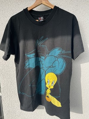 Vintage looney tunes giant shirt anvil L 90s Disney Warner