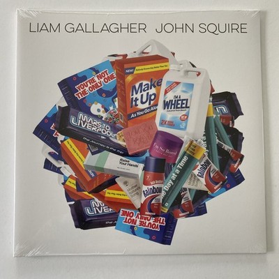 Liam Gallagher / John Squire - Self Titled white colored vinyl LP '24-SEALED/NEW