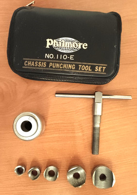 Philmore No.110-E Chassis Punching Tool Set - Vintage