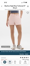 Athleta Skyline High Rise Tailored 4 Athletic...