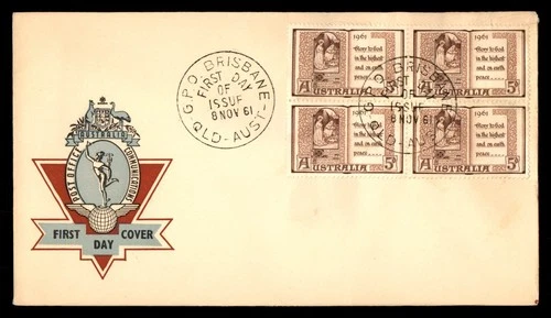 Mayfairstamps Australia FDC 1961 Bible Block First Day Cover aaw_81603