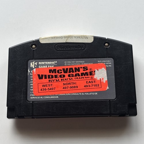 Road Rash 64 (Nintendo 64, 1999) N64 Auténtico Limpio Probado Gris Carrito Variante - Imagen 7 de 10