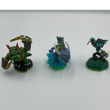 Skylanders Spyro's Adventure Lot 3 figures Stealth Elf Zap Dino Rang
