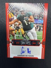 Connor Heyward 2022 Leaf Draft #BA-CH2 Red Autographs Michigan State Spartans