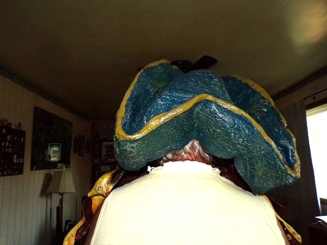 Disney 2006 Disfraz DAVY JONES Máscara Piratas del Caribe DISFRAZ Cabeza Foto 4 de 4