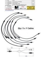 Starlink Mini Custom Y-Cables Qty 5 pieces Starlink Mini Accessories MINI Y 92