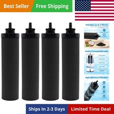 Water Filter Replacement for Berkey BB9-2 Black Activated Carbon Filters, Com...