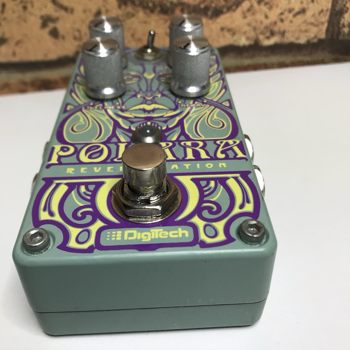 ギター digitech polara reverb Digitech Polara Lexicon Reverb Pedal Digitech Effects Pedal