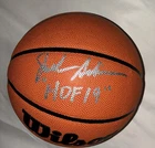 Jack Sikma Signed Autographed Spalding Basketball “HOF 19” Schwartz COA