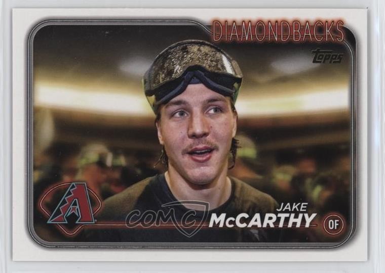 2024 Topps Series 2 Golden Mirror Image Variation Jake McCarthy #482